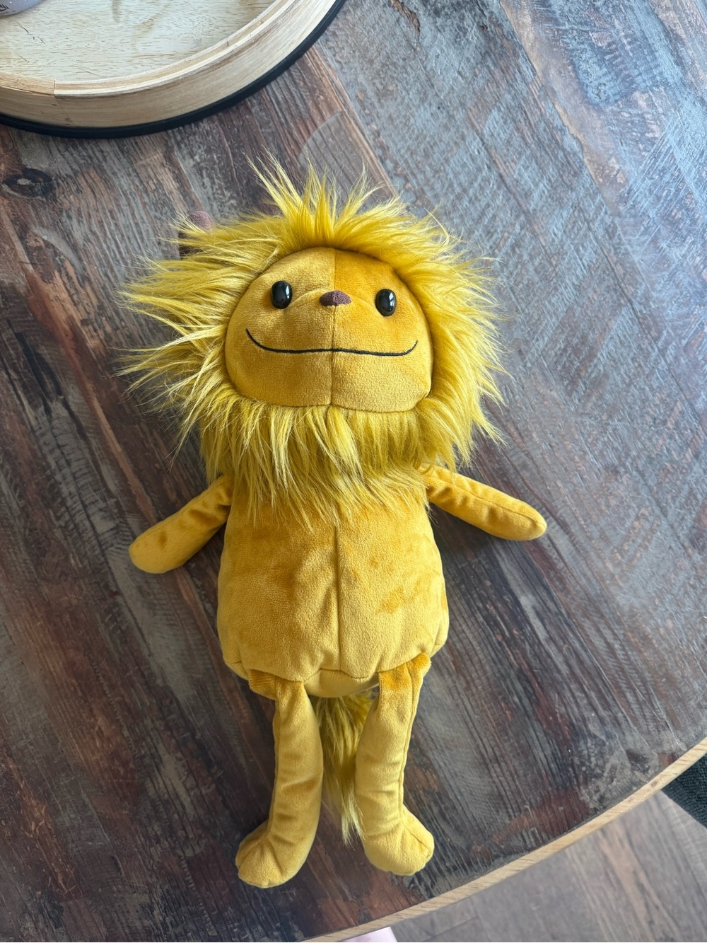 Jellycat Mustard Yellow Monster Stuffed Animal
